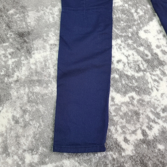 GENETIC DENIM Low Rise Blue Hyde Super Royal Two-tone Skinny - Picture 8 of 16